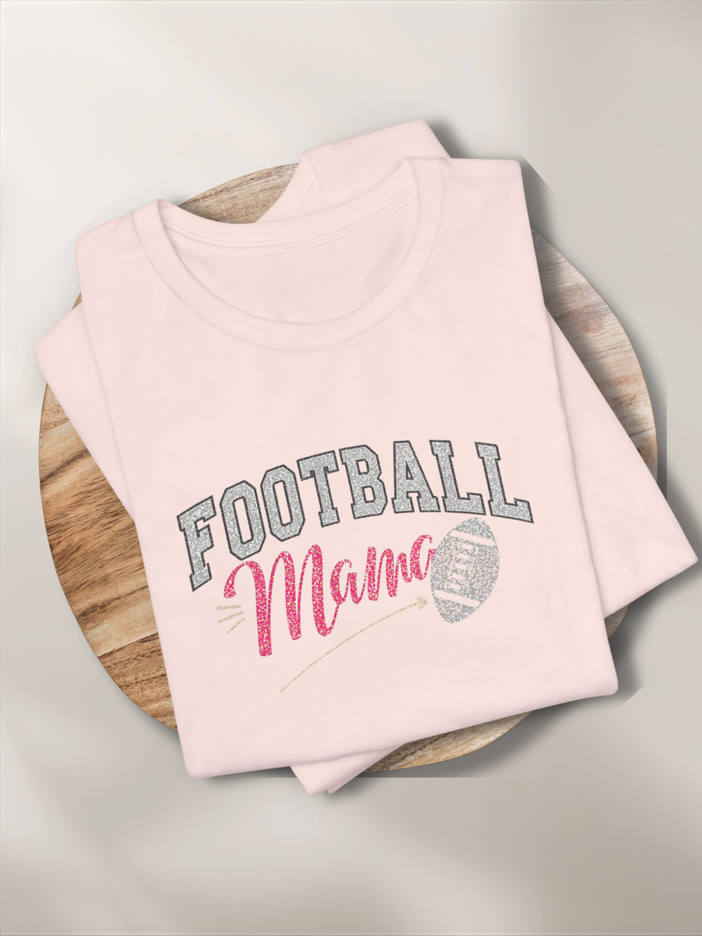 FOOTBALL MAMA.™ — Tee (Prv. 22:6)