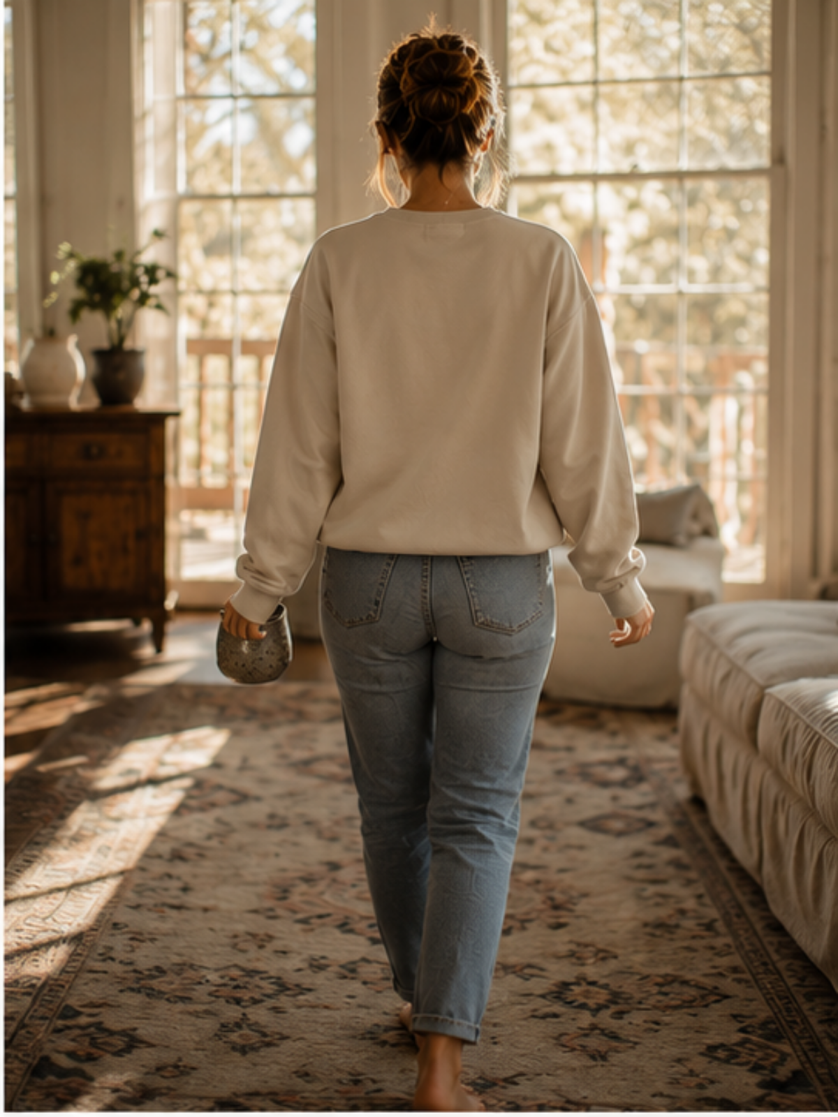 Bloom with Grace — Sweatshirt