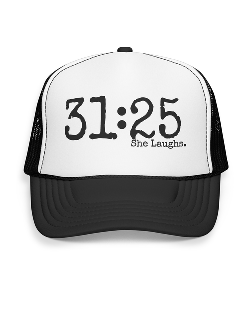 31:25 She Laughs Trucker Hat