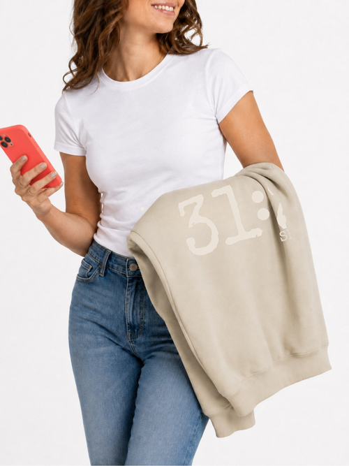 31:25 She Laughs Sweatshirt