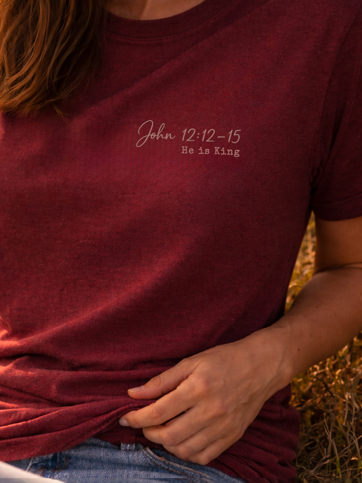 Christ is King. - tee - QR