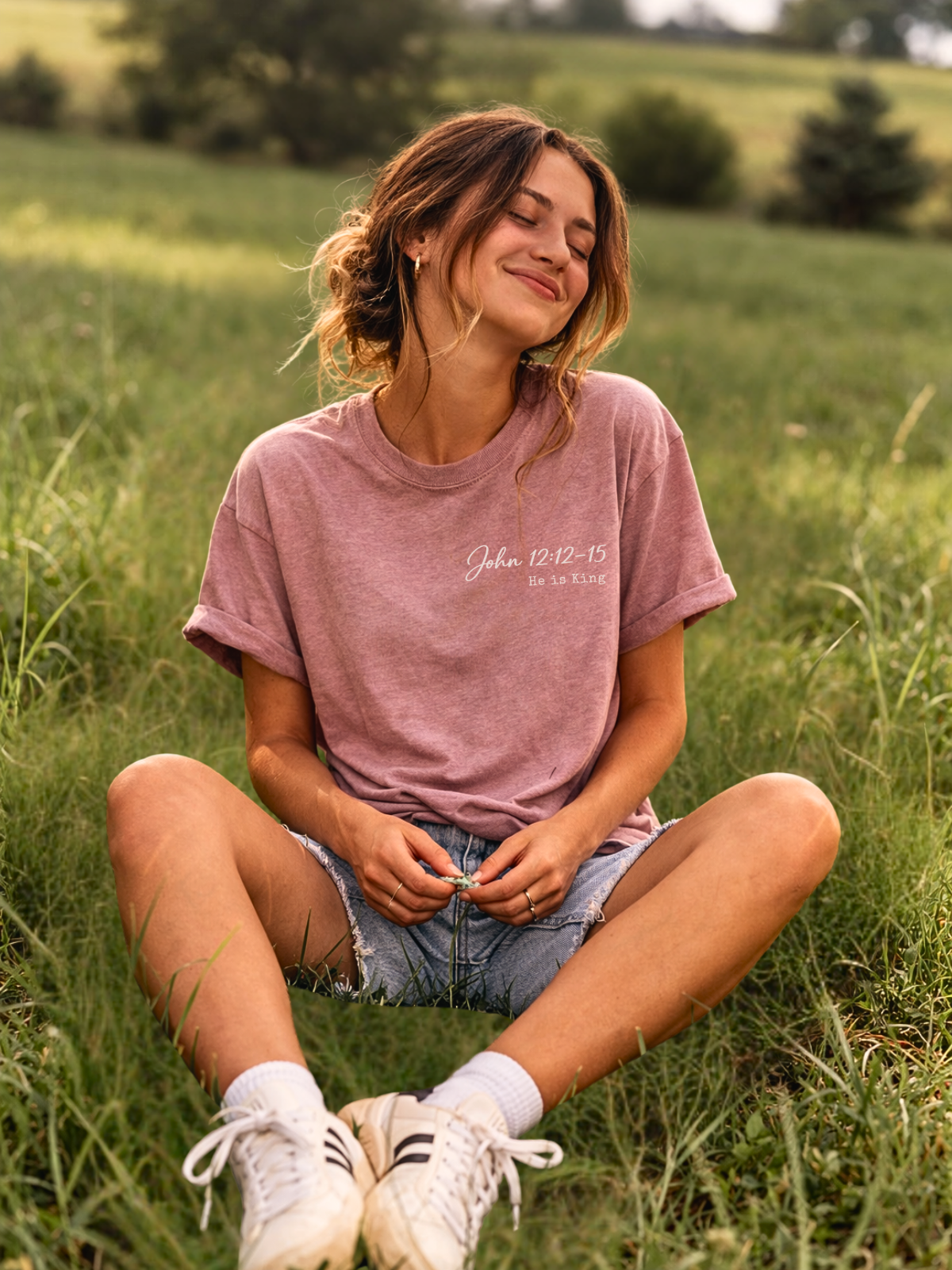 Christ is King. - tee - QR