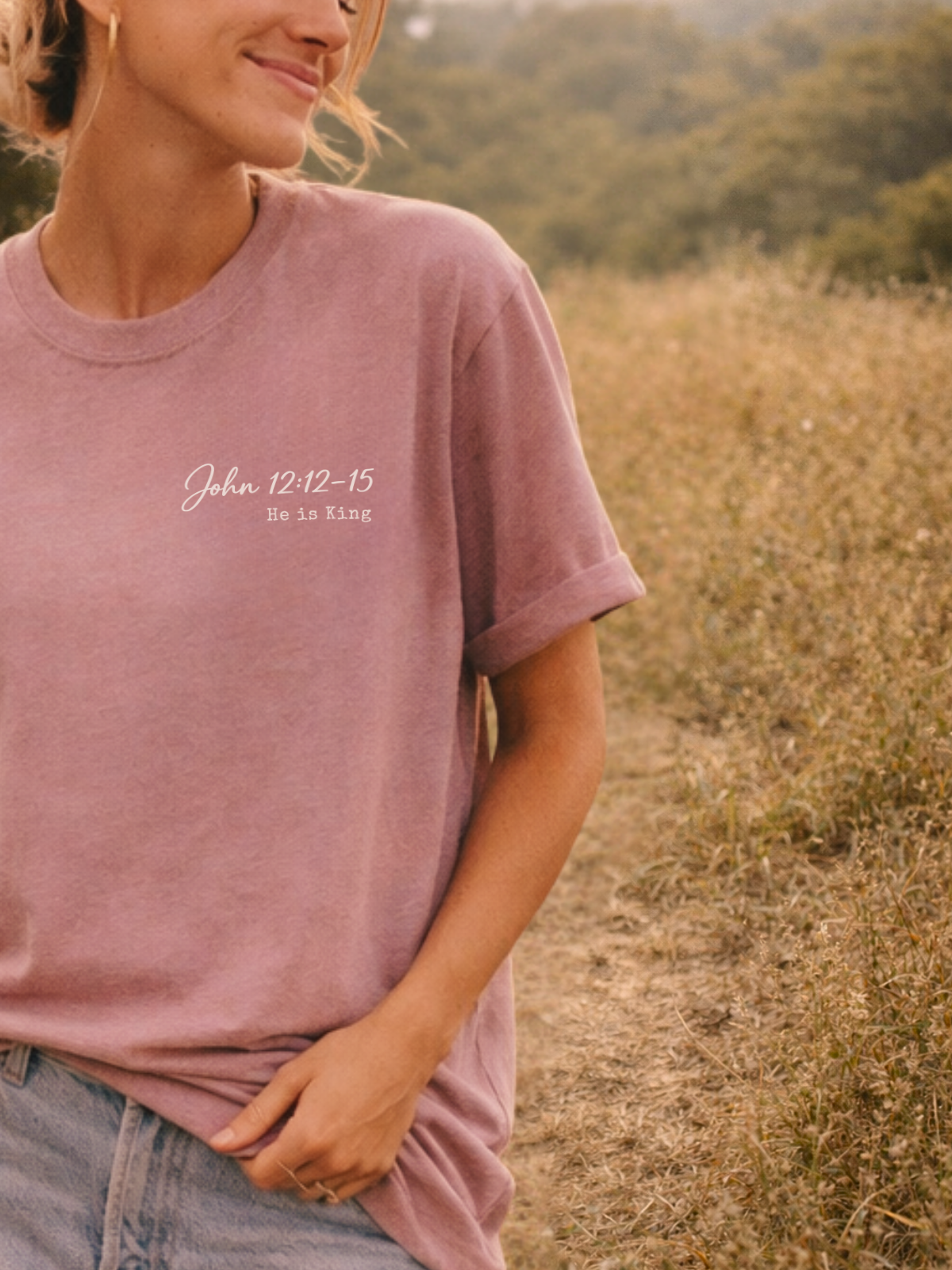 Christ is King. - tee - QR