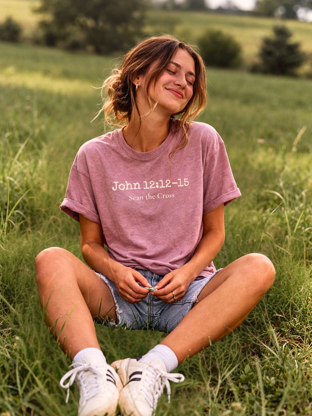 Christ is King. | john 12:12–15 qr tee