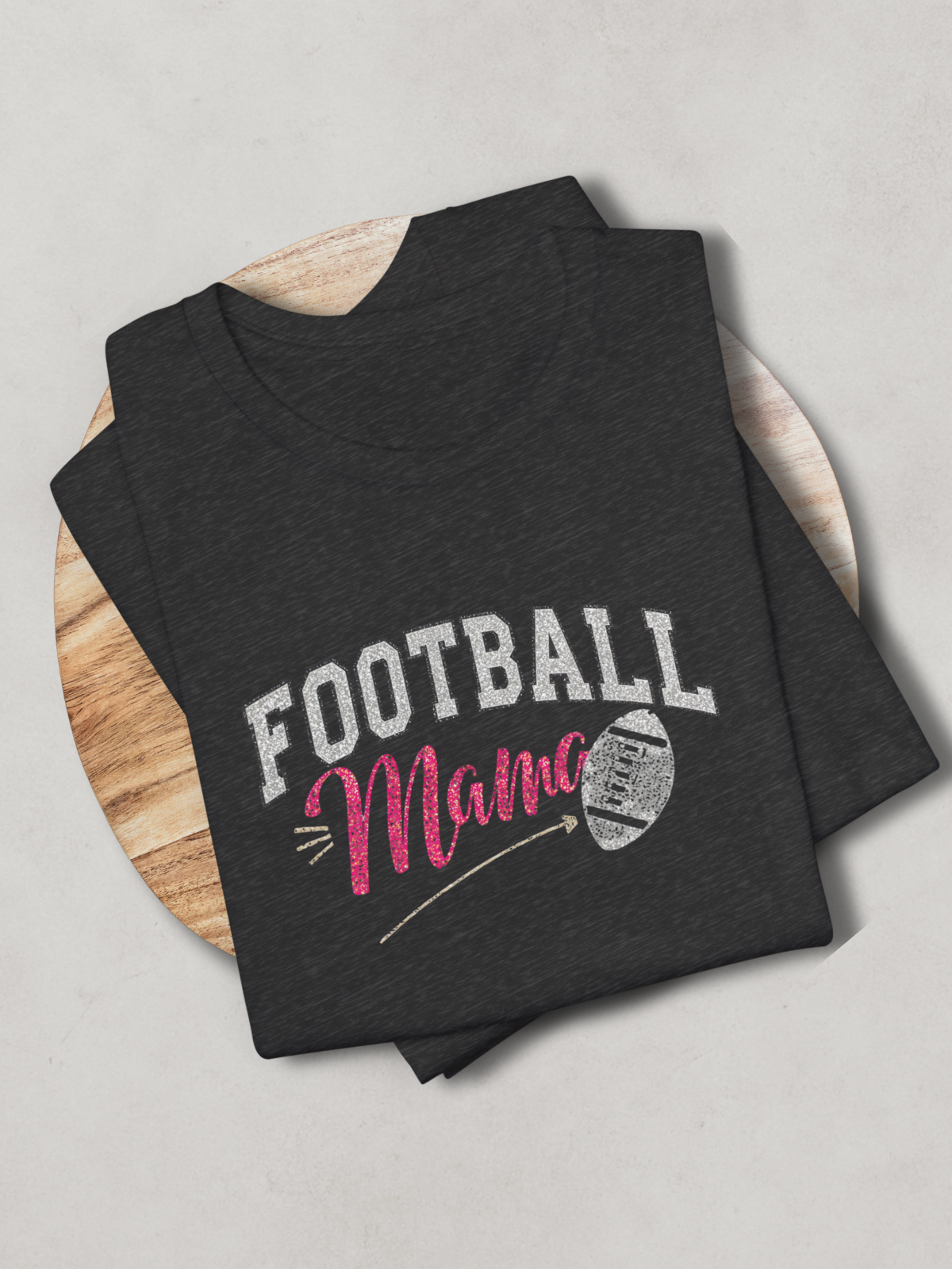 FOOTBALL MAMA.™ — Tee (Prv. 22:6)