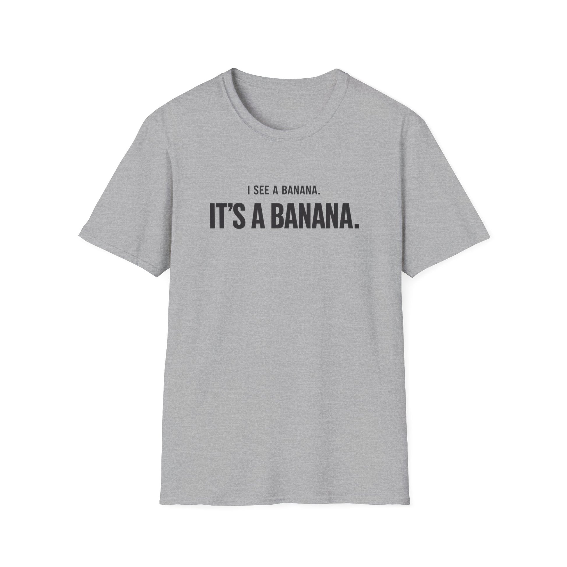 It's a Banana T-Shirt — Funny Minimalist Graphic Tee