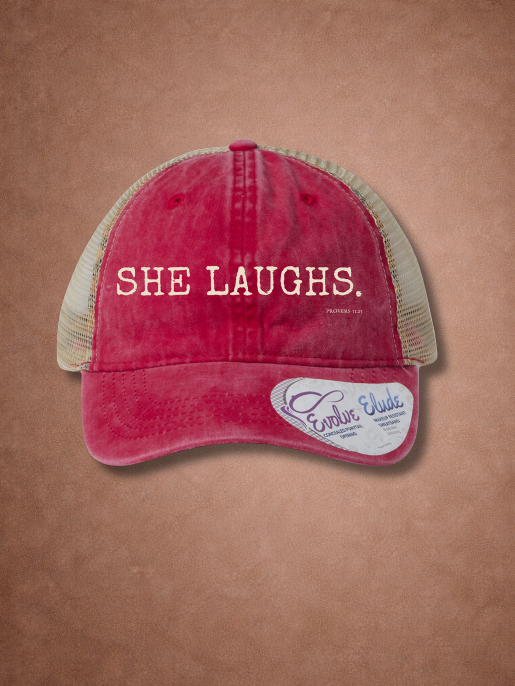 she laughs.