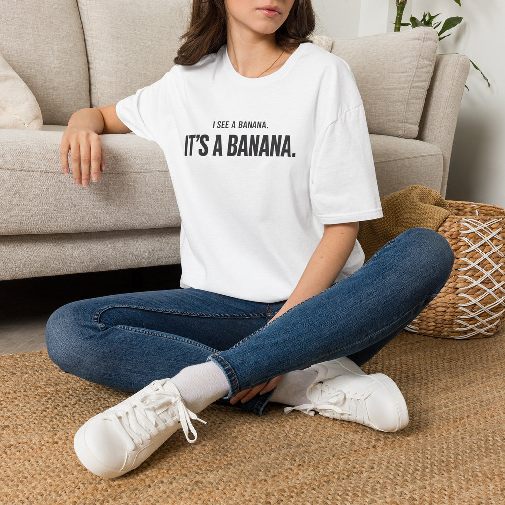 It's a Banana T-Shirt — Funny Minimalist Graphic Tee