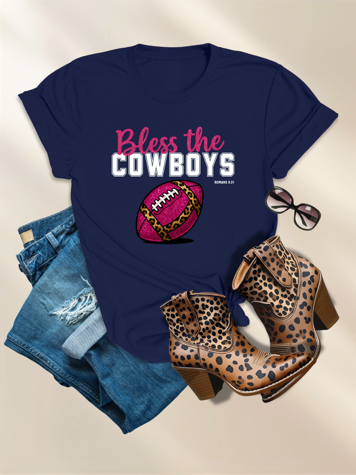 BLESS THE BOYS™ — Tee (Rom. 8:31)