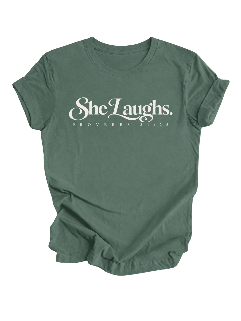 31:25 She Laughs T‑Shirt
