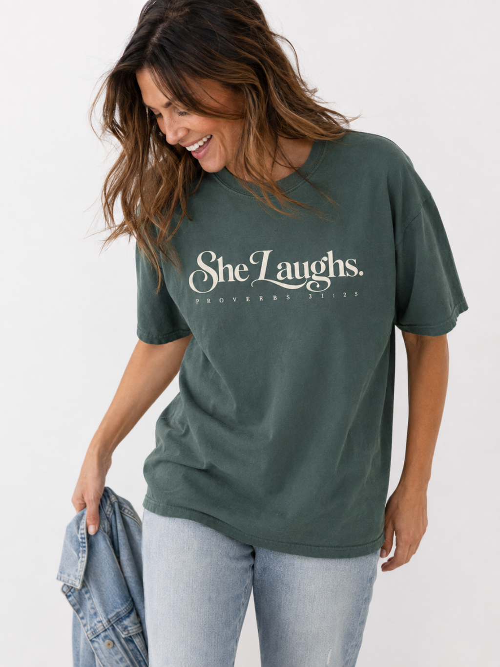 31:25 She Laughs T‑Shirt