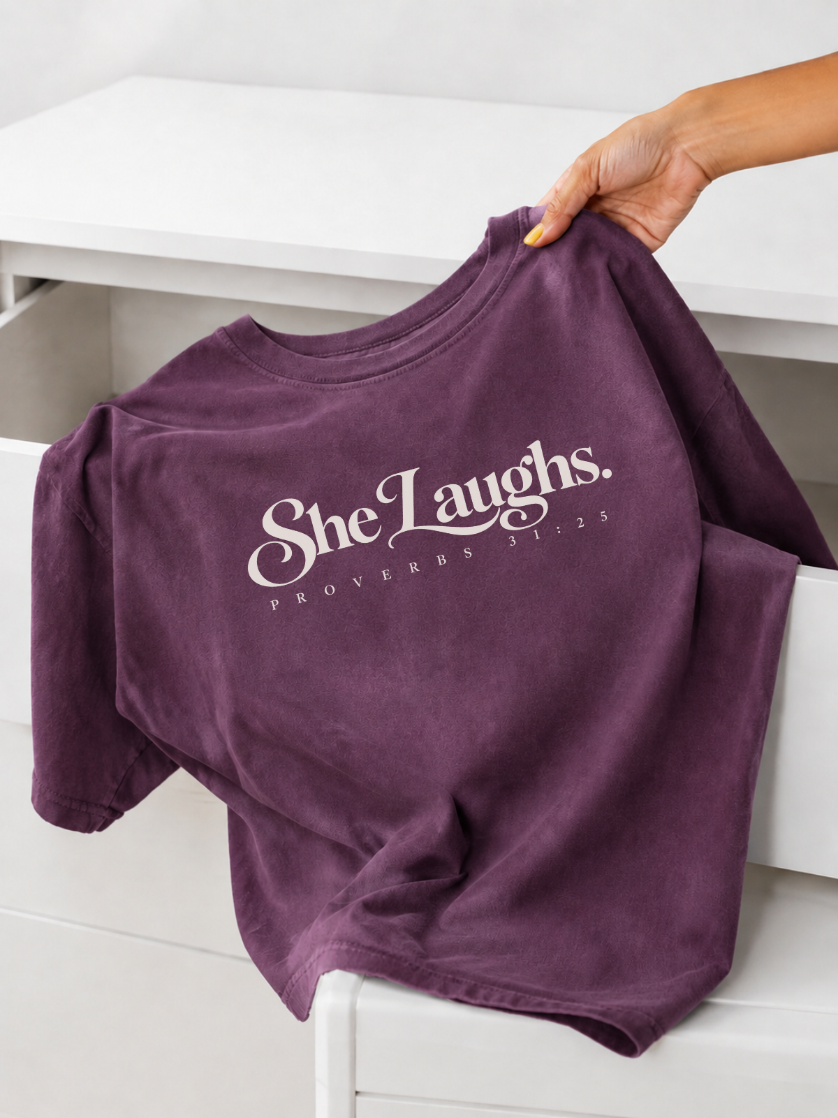 31:25 She Laughs T‑Shirt