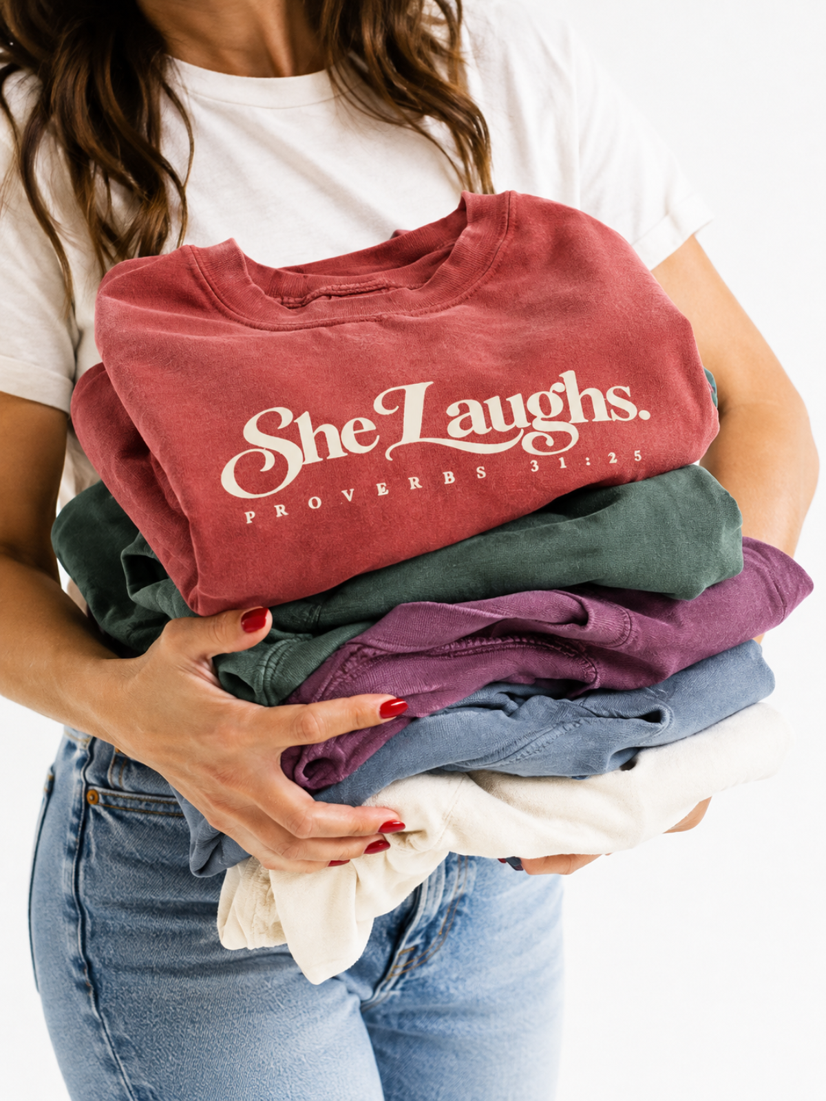 31:25 She Laughs T‑Shirt