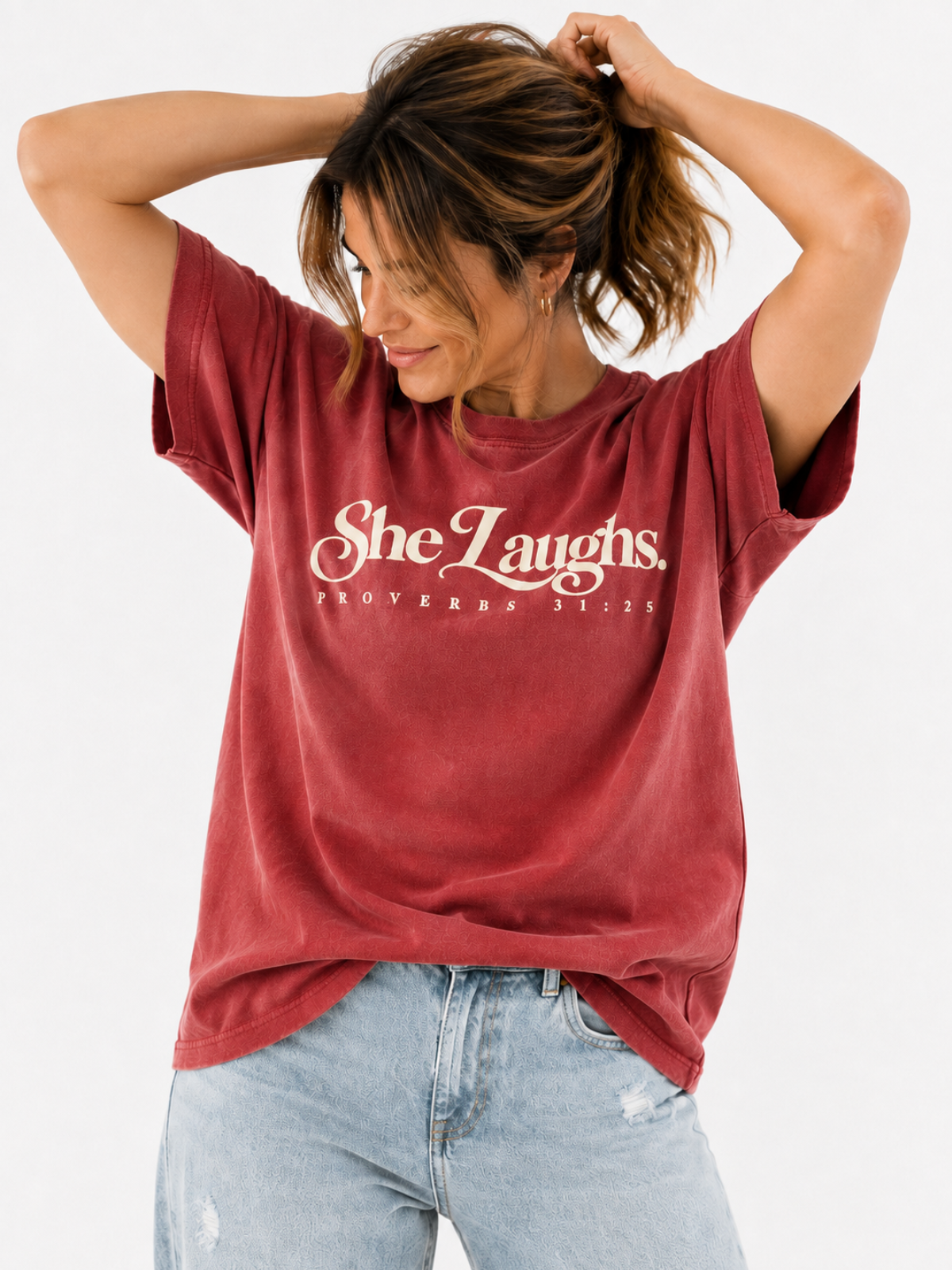 31:25 She Laughs T‑Shirt