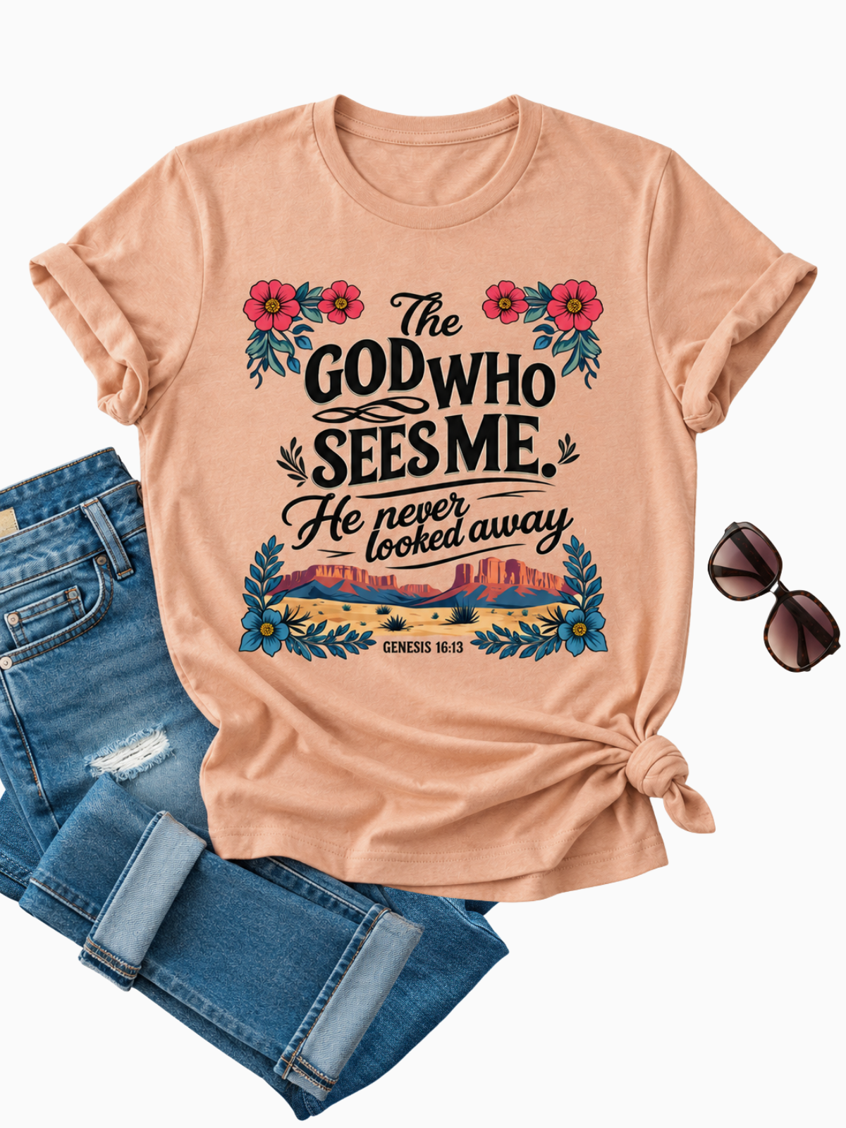 El Roi. desert praise - tee