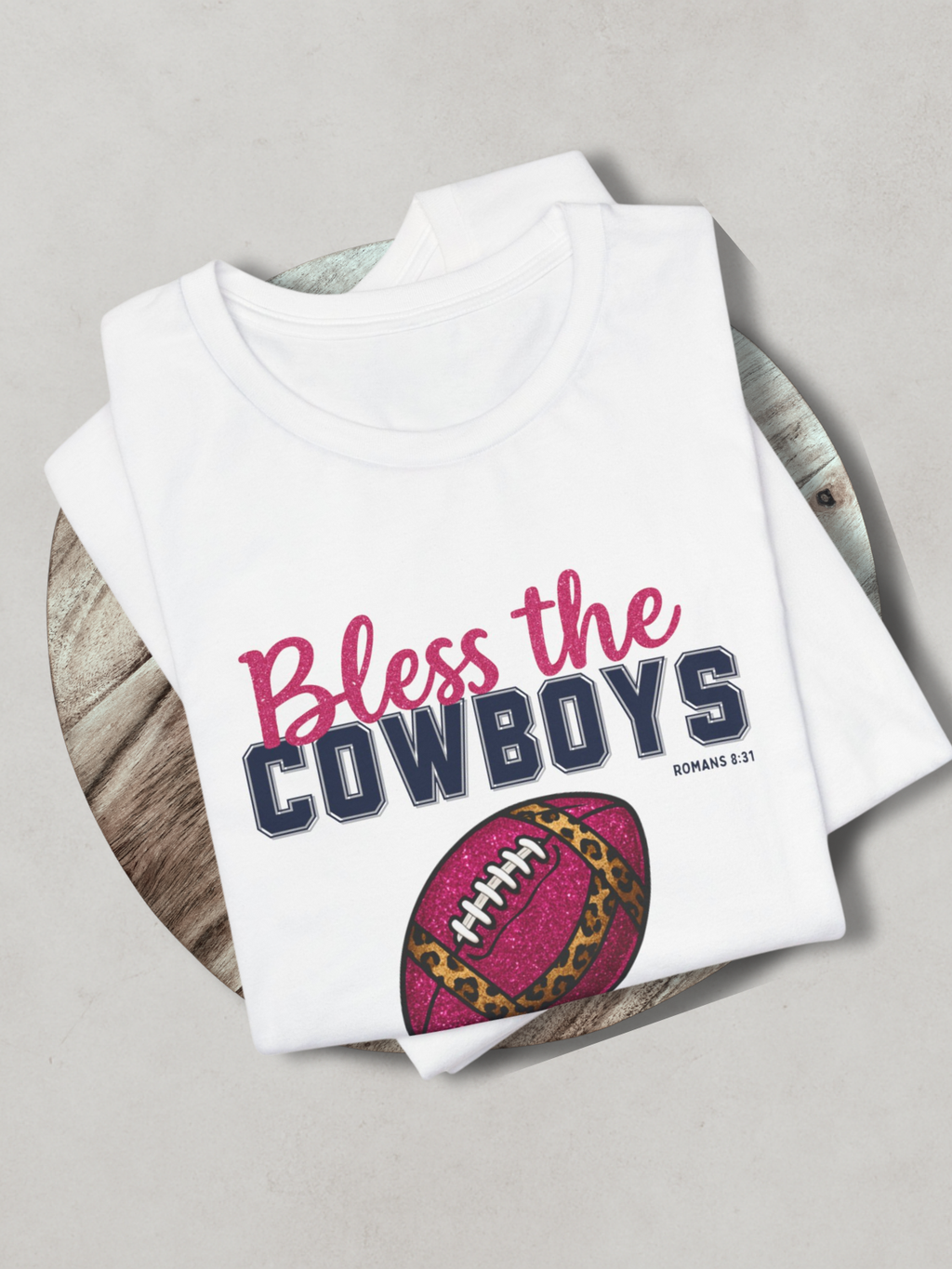 BLESS THE BOYS™ — Tee (Rom. 8:31)
