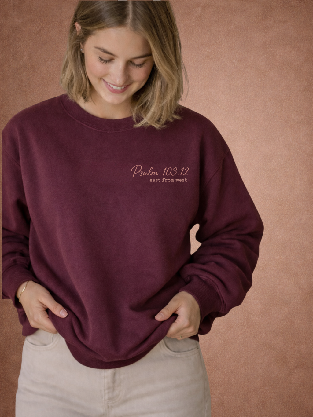 forgiven.  - sweatshirt - QR