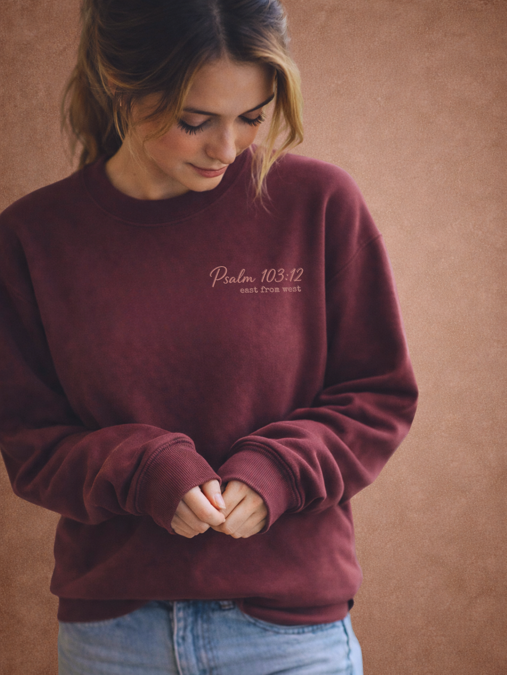 forgiven.  - sweatshirt - QR