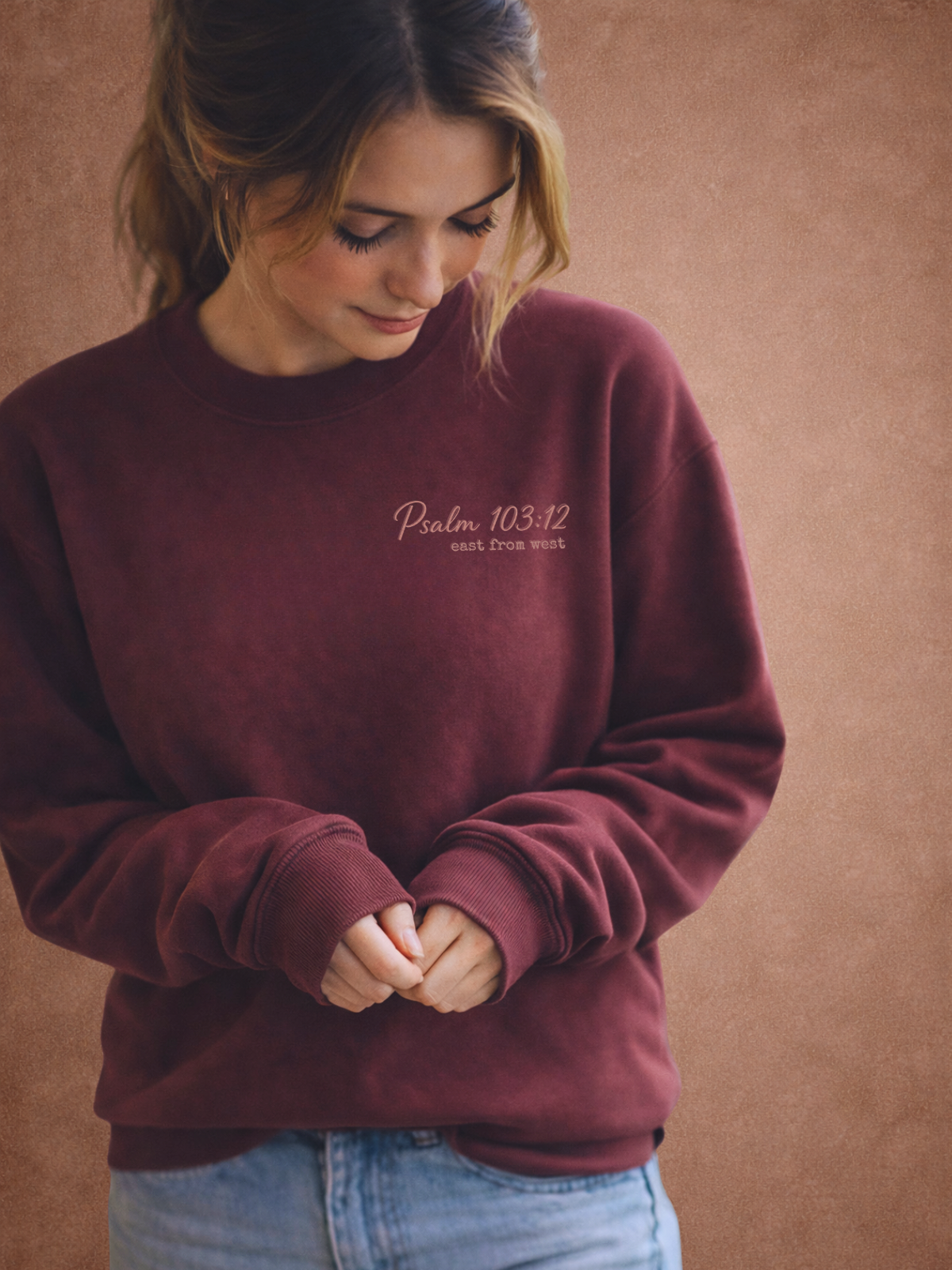 forgiven.  - sweatshirt - QR