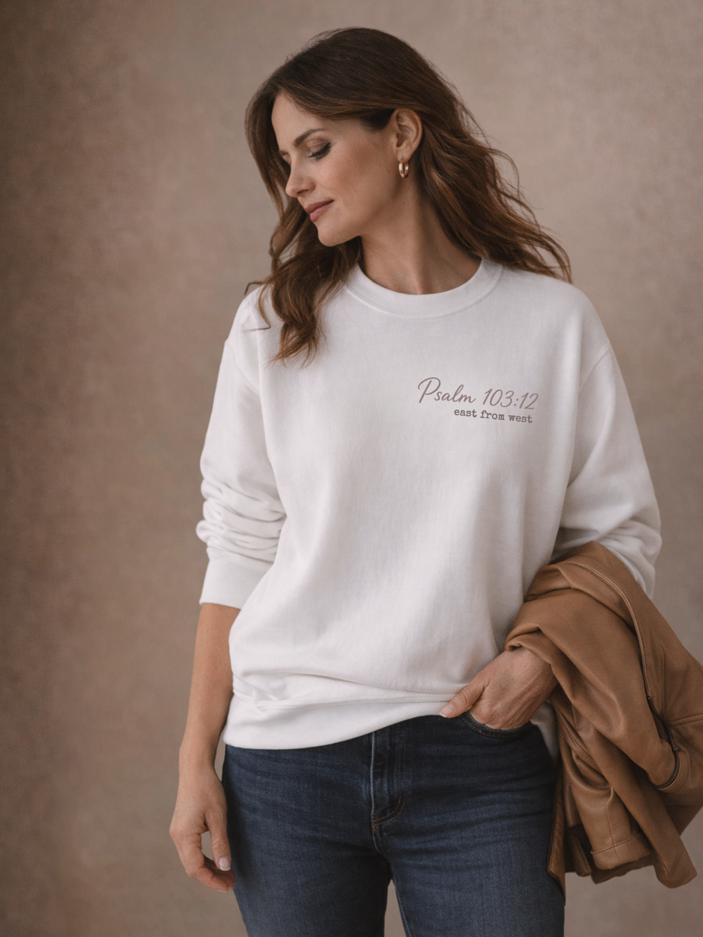 forgiven.  - sweatshirt - QR