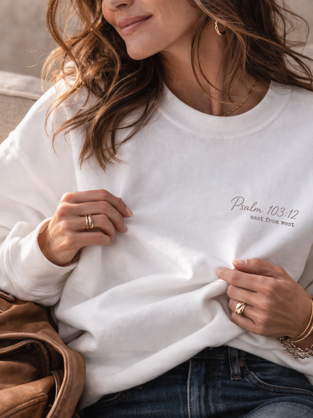 forgiven.  - sweatshirt - QR